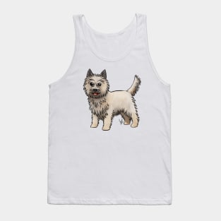 Dog - Cairn Terrier - Brown Tank Top